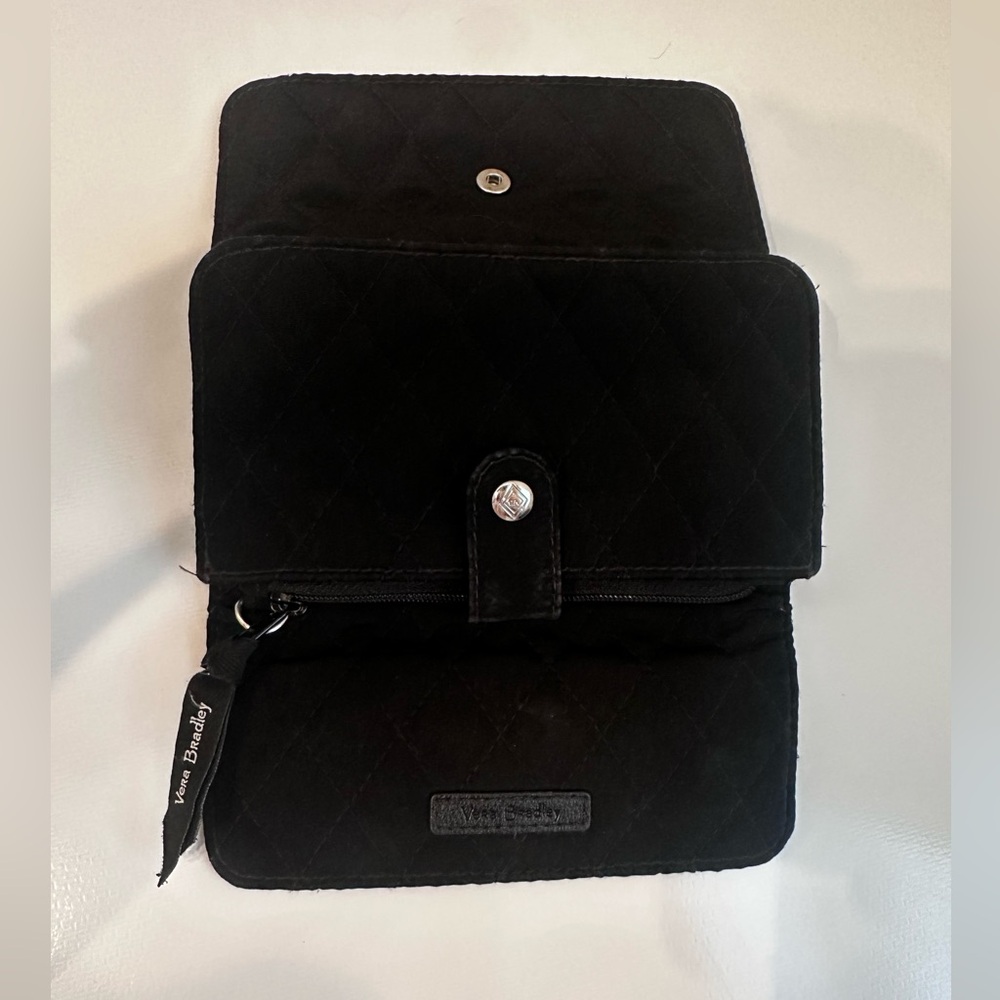 Vera Bradley Black Quilted Wallet